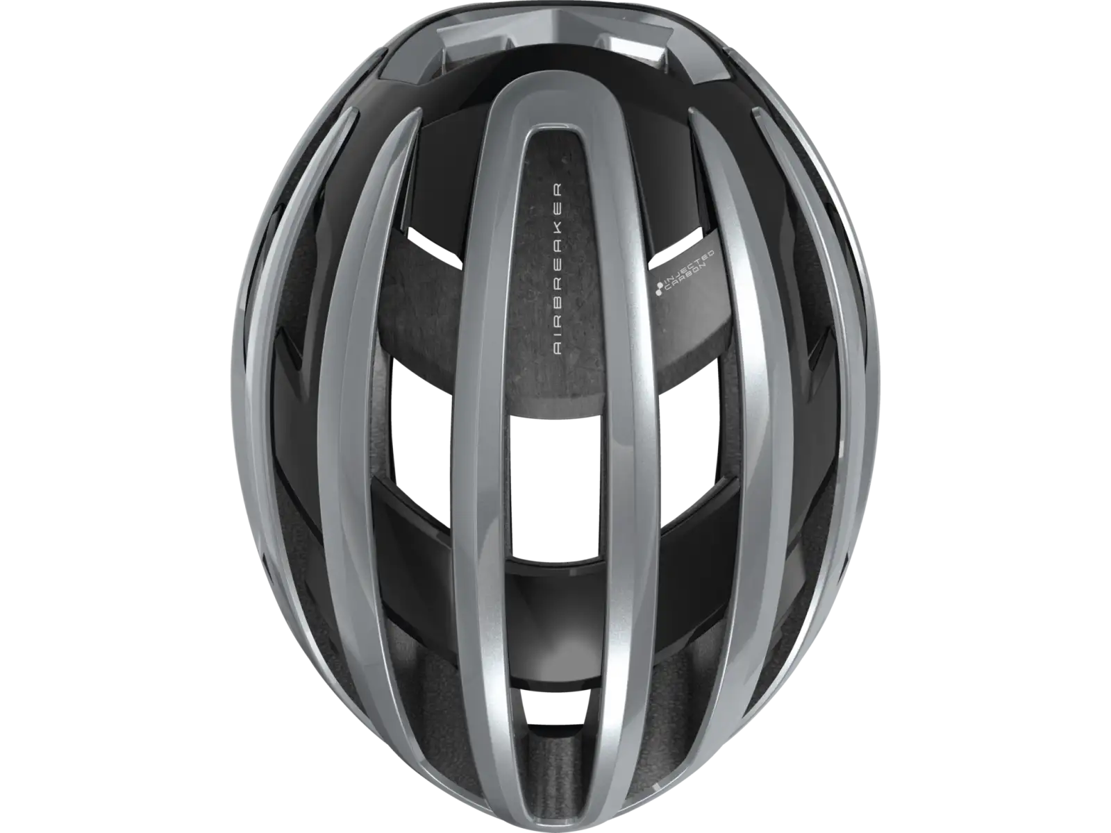 Abus AirBreaker 2.0 cestná prilba Graphite Silver