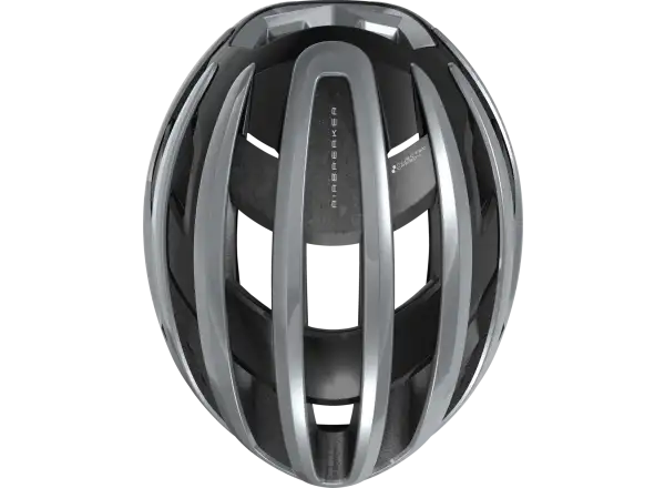 Abus AirBreaker 2.0 cestná prilba Graphite Silver