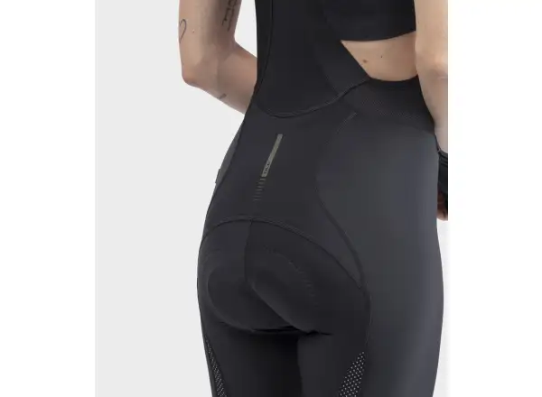Alé PR-R Green Speed dámske kraťasy s vložkou a laclom Black