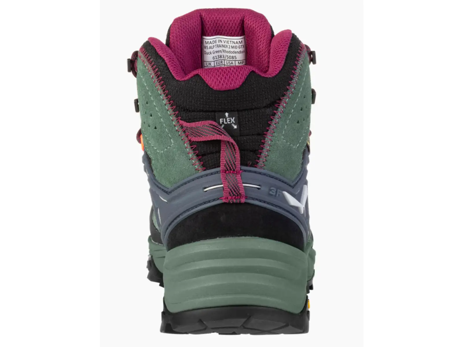 Salewa Alp Trainer 2 Mid GTX dámske topánky Duck Green/Rhododendon
