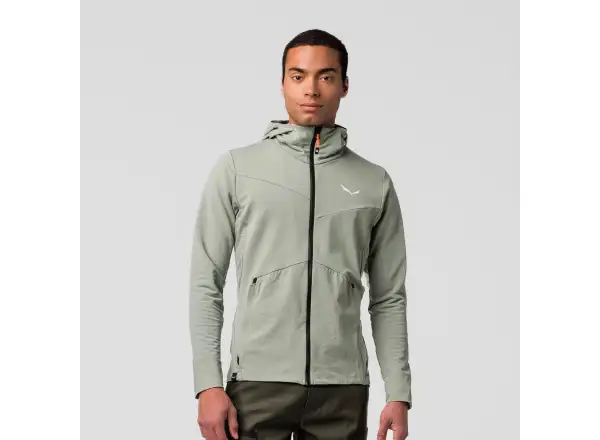Salewa Puez Alpine Merino Durastretch pánska mikina Shadow