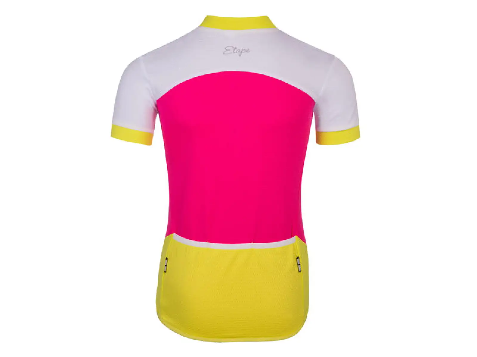 Etape Peddy detský dres s krátkym rukávom ružová/limetková