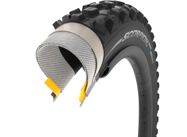 Pirelli Scorpion Enduro S HardWALL TLR 29 x 2,60" plášť Kevlar čierna