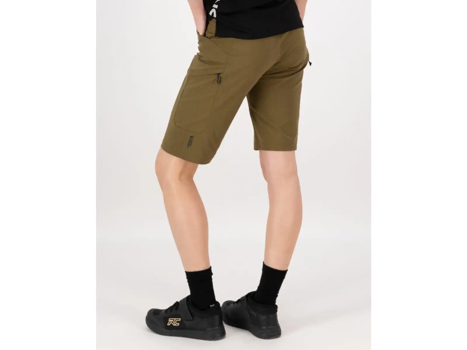 Mons Royale Diversion Merino Trail dámske kraťasy Dark Olive