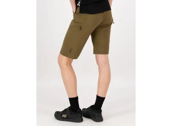 Mons Royale Diversion Merino Trail dámske kraťasy Dark Olive