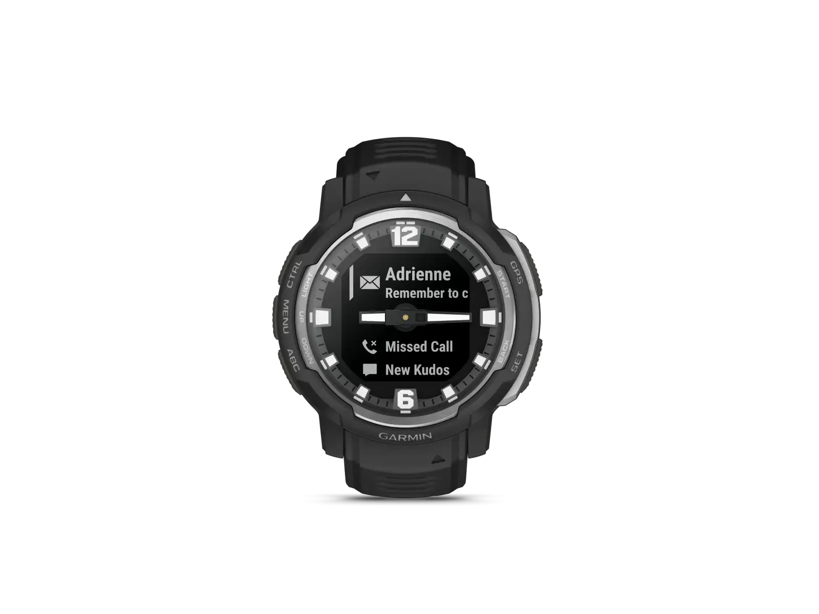 Garmin Instinct Crossover Standard Edition inteligentné hodinky Black