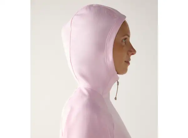 Haglöfs Korp Mid Hood dámska mikina Fresh Pink