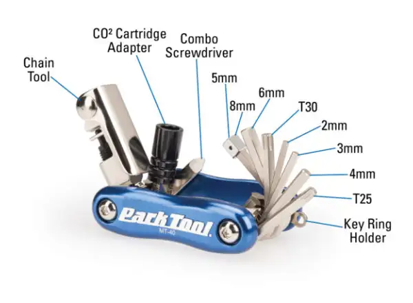 Multifunkčný kľúč Park Tool MT-40