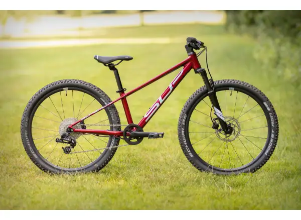 Superior Team 24 detský horský bicykel Gloss Dark Red