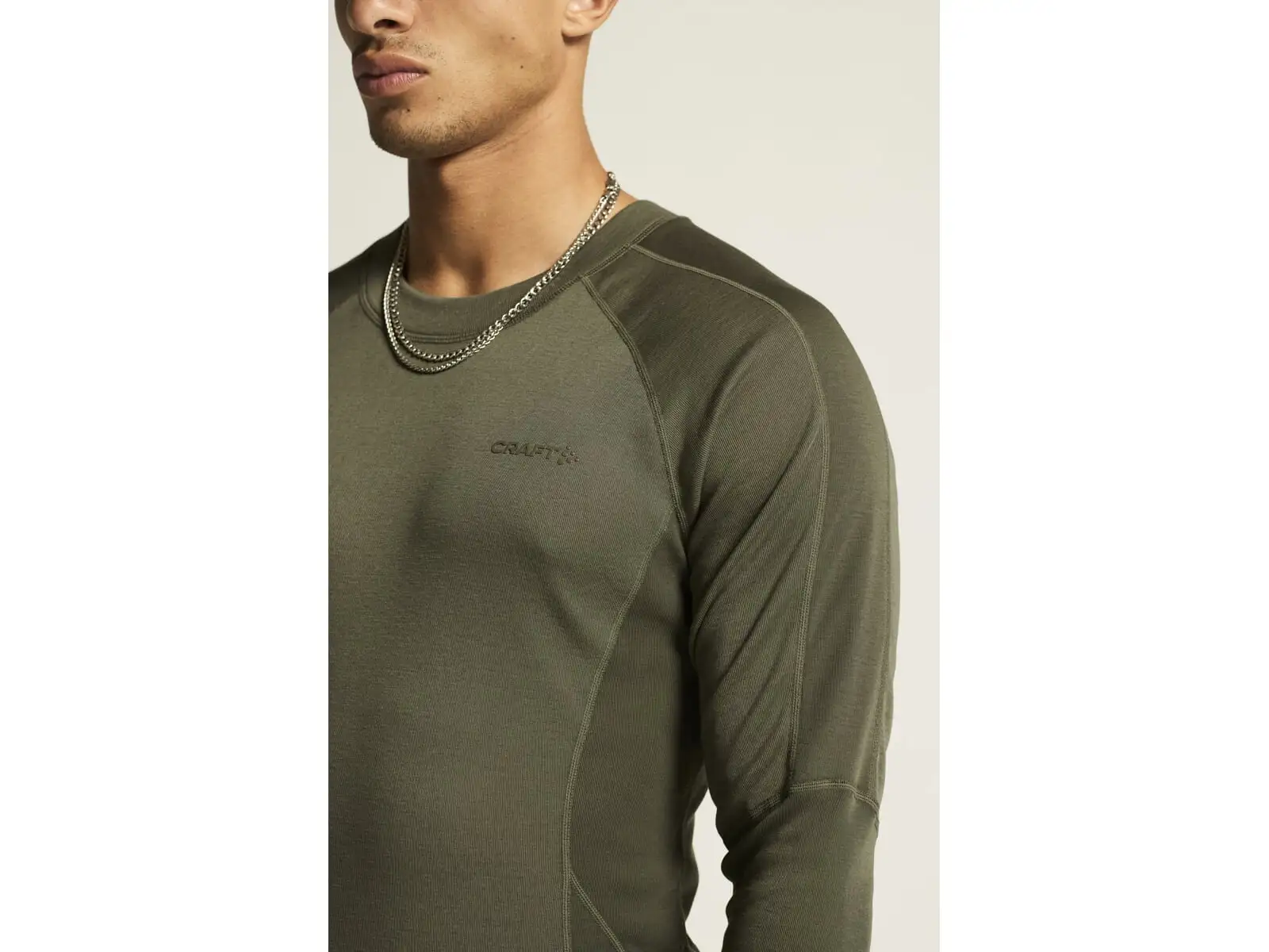 Craft Core Warm Baselayer pánska funkčná súprava zelená