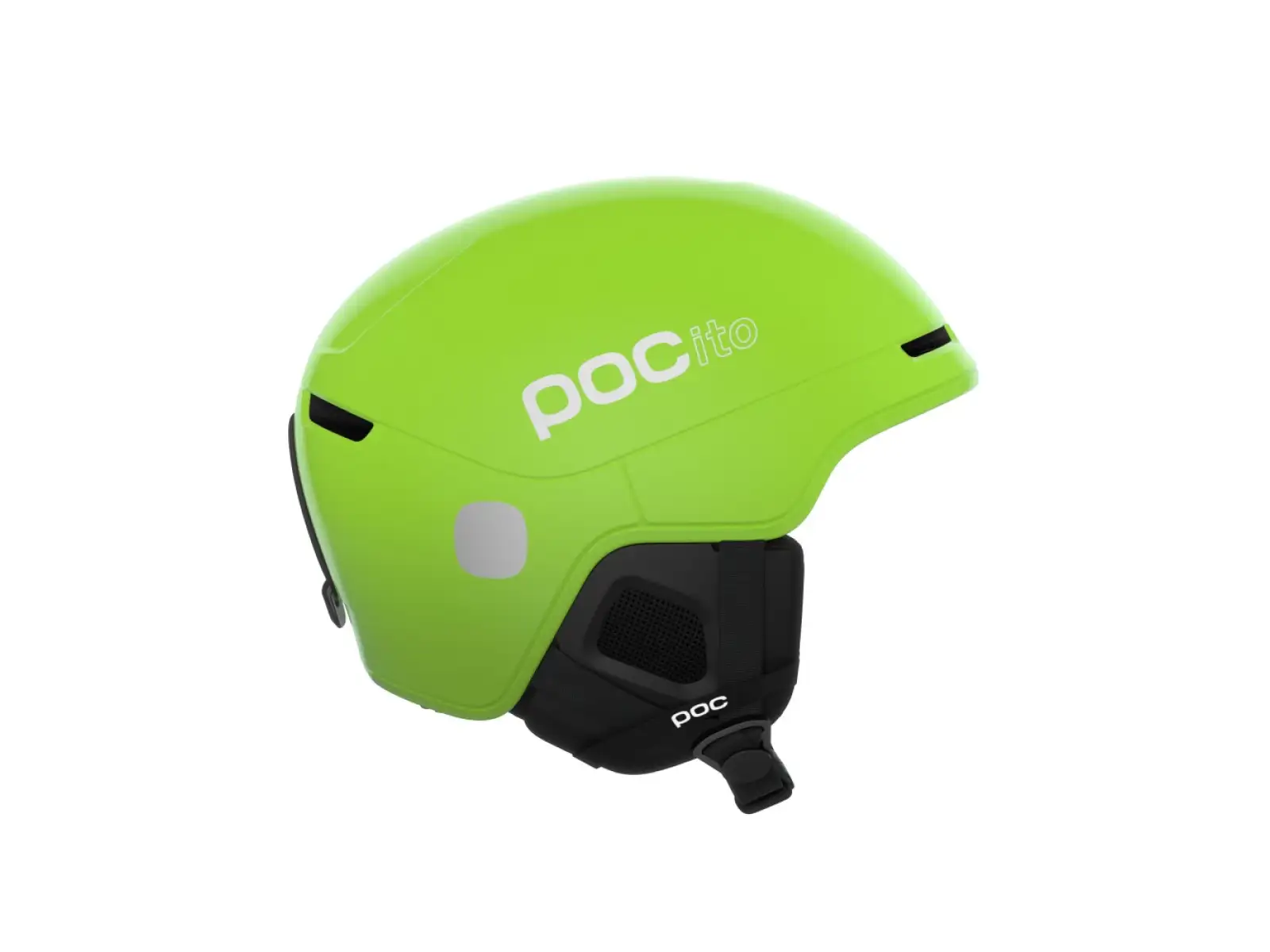 POC POCito Obex MIPS detská lyžiarska helma Fluorescent Yellow/Green, veľ. M-L