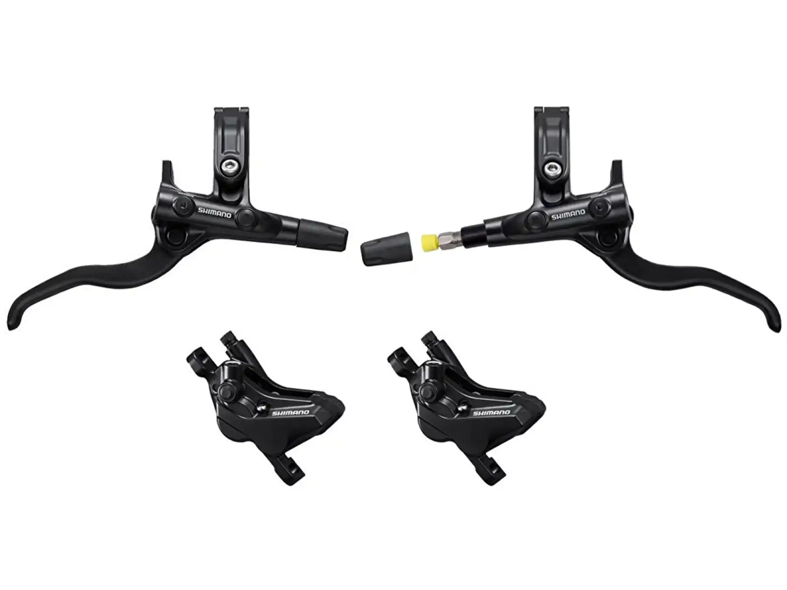 Shimano Deore MT420 predná + zadná J-kit kotúčová brzda
