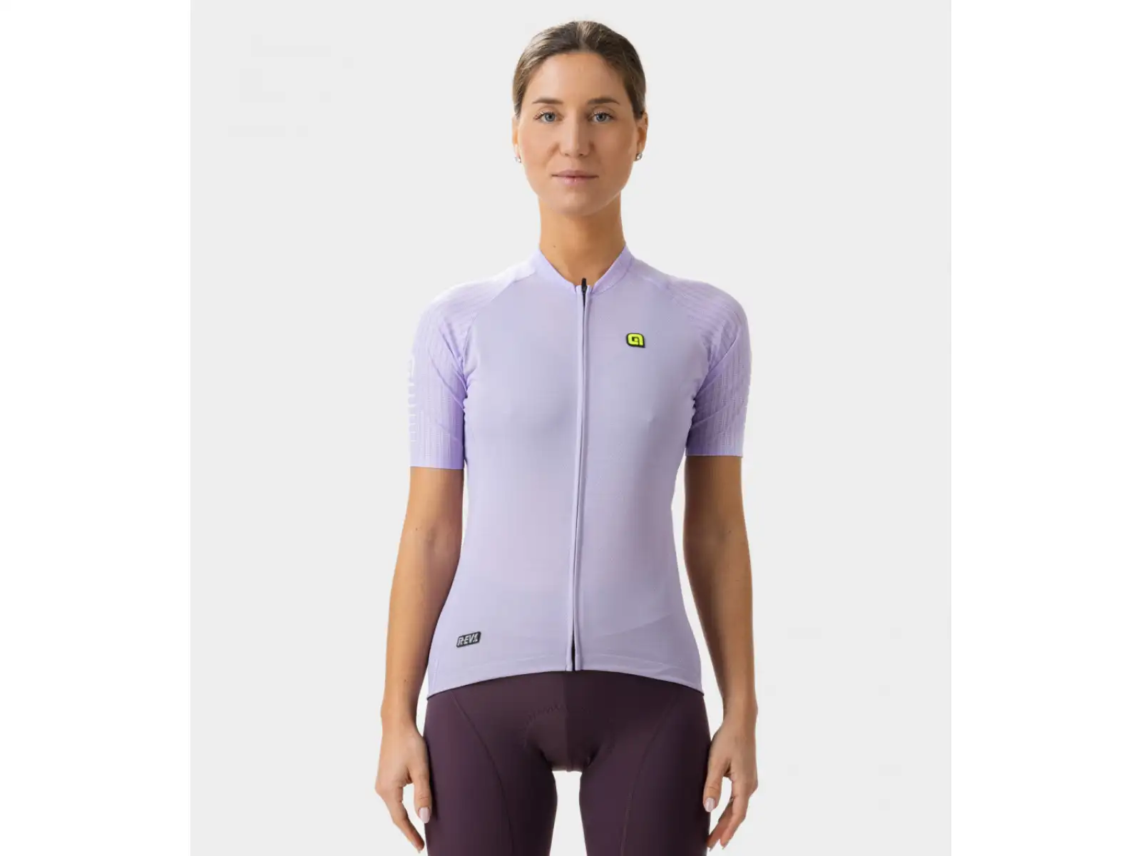 Alé R-EV1 Silver Cooling dámsky dres krátky rukáv Lavender