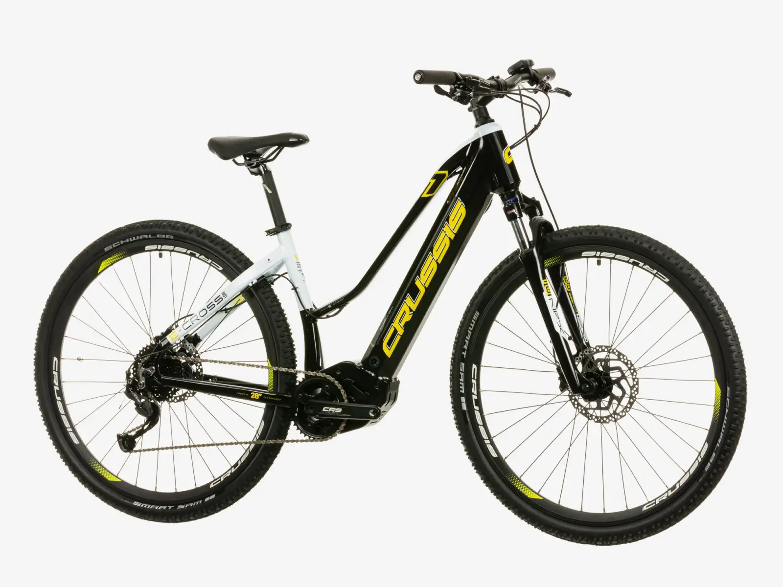 Crussis e-Cross low 7.9 (522 Wh) krosový nízkonástupový elektrobicykel