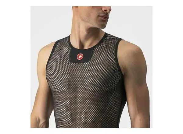 Pánske tričko bez rukávov Castelli Core Mesh 3 Black