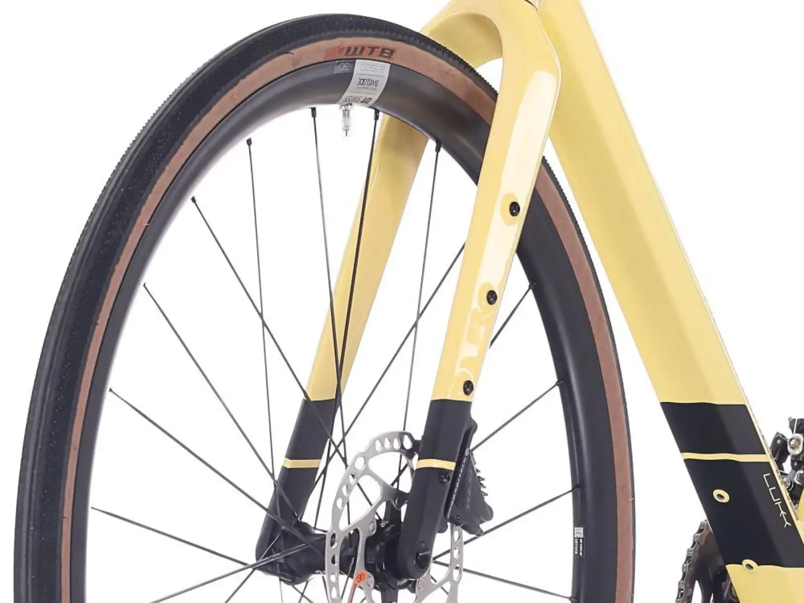 Rock Machine Lukk CR 60 gravel bicykel Gloss Sulfur Yellow