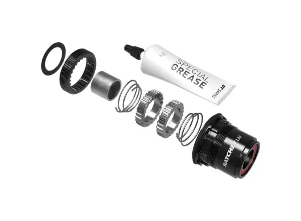 DT Swiss Kit Ratchet LN Sram XD MTB Alu - prestavbový kit nábojov 3pawls na Ratchet LN 36z