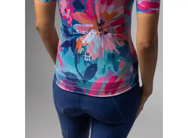 Alé PR-E Jardin dámsky dres krátky rukáv Multicolor