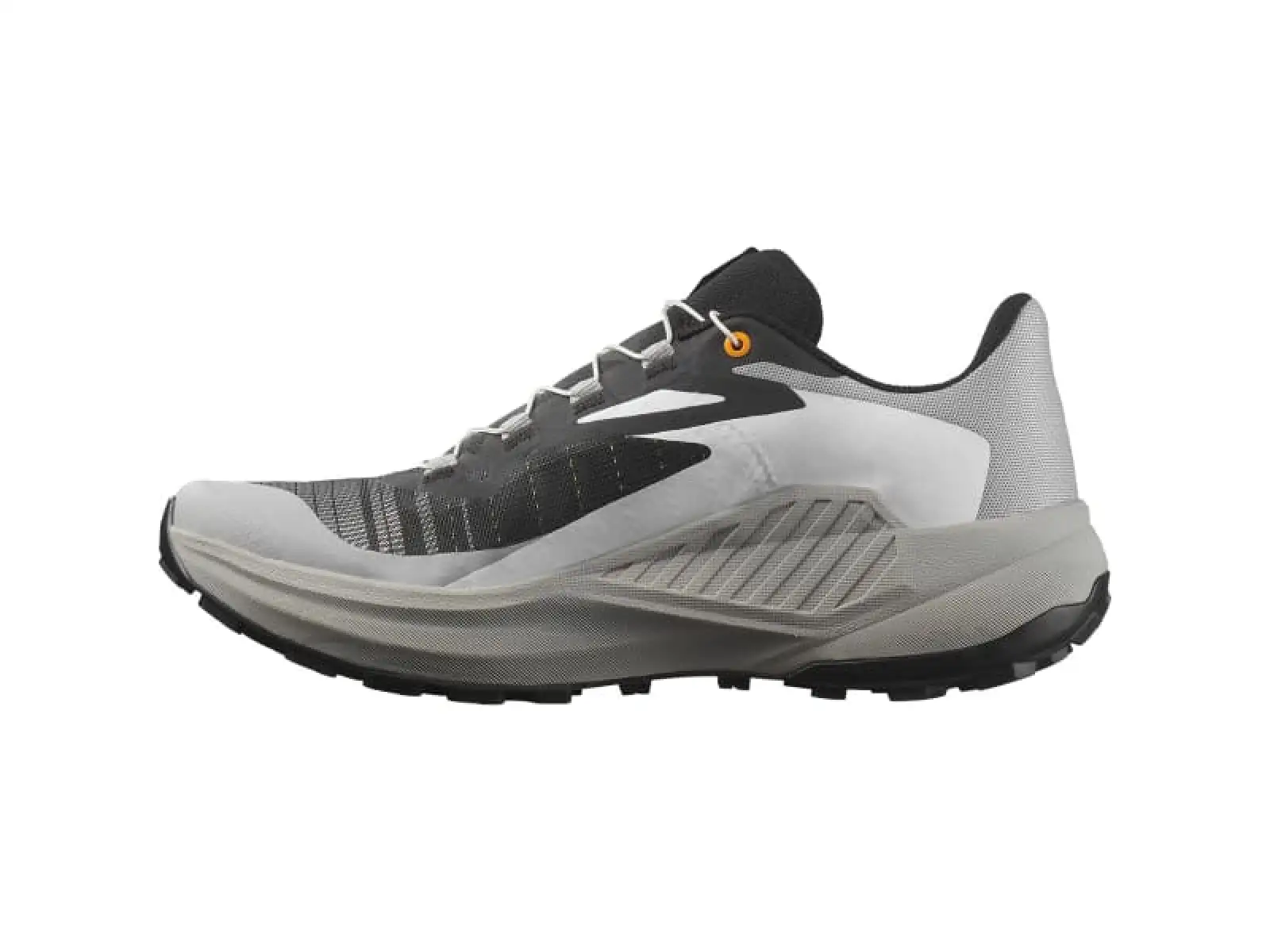 Salomon Genesis pánska bežecká obuv Black/Alloy/Turmeric
