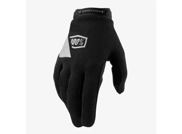 100% Ridecamp Dámske rukavice Black/Charcoal