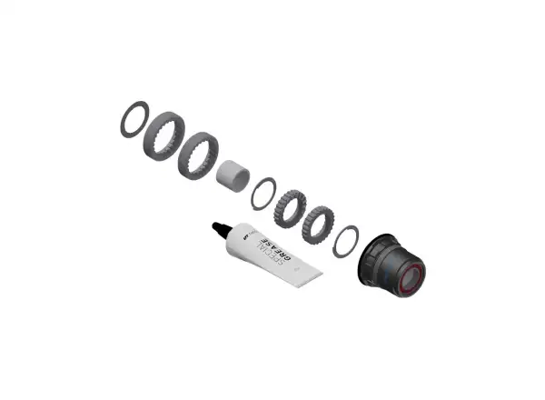 DT Swiss Kit Ratchet LN Sram XD MTB Oceľ - prestavbový kit nábojov 3pawls na Ratchet LN 18z