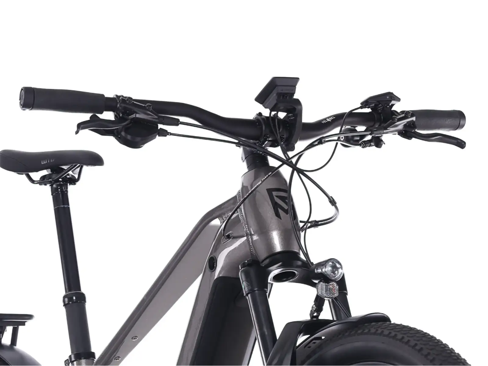Rock Machine eBlizz B90T horský elektrobicykel Gloss Stone Grey