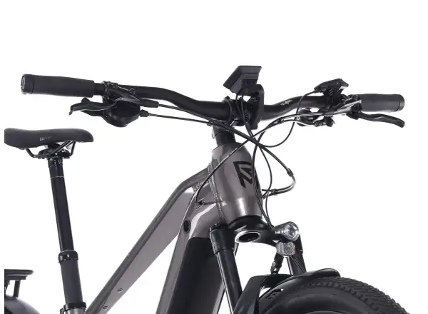 Rock Machine eBlizz B90T horský elektrobicykel Gloss Stone Grey