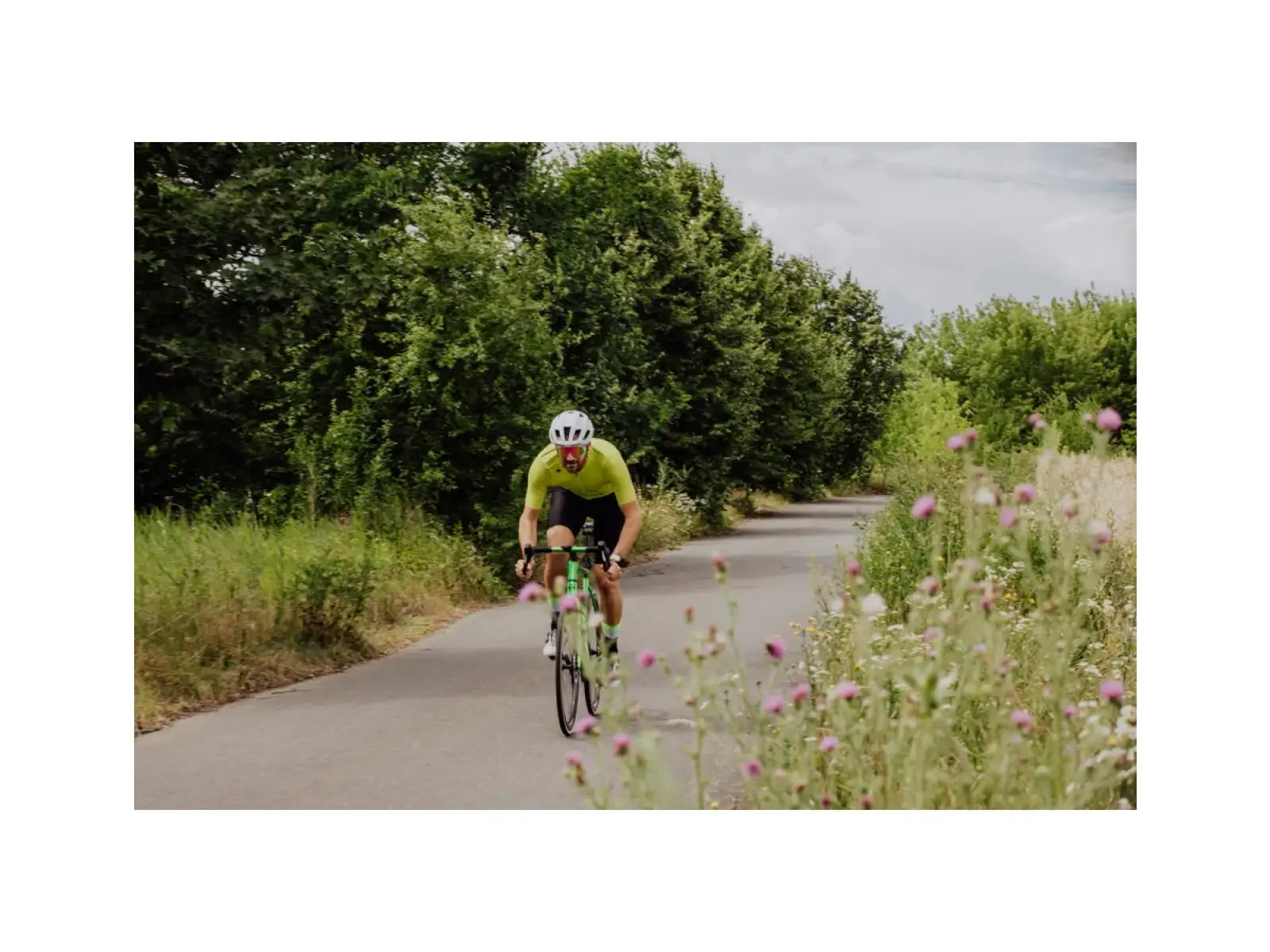 Force Strive cyklistické okuliare transparentné/ružové zrkadlové sklo