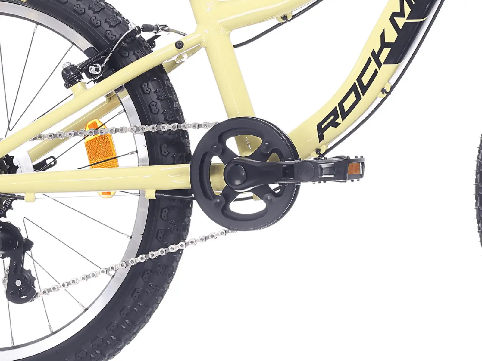 Rock Machine Storm 20 VB detský bicykel Sulfur Yellow