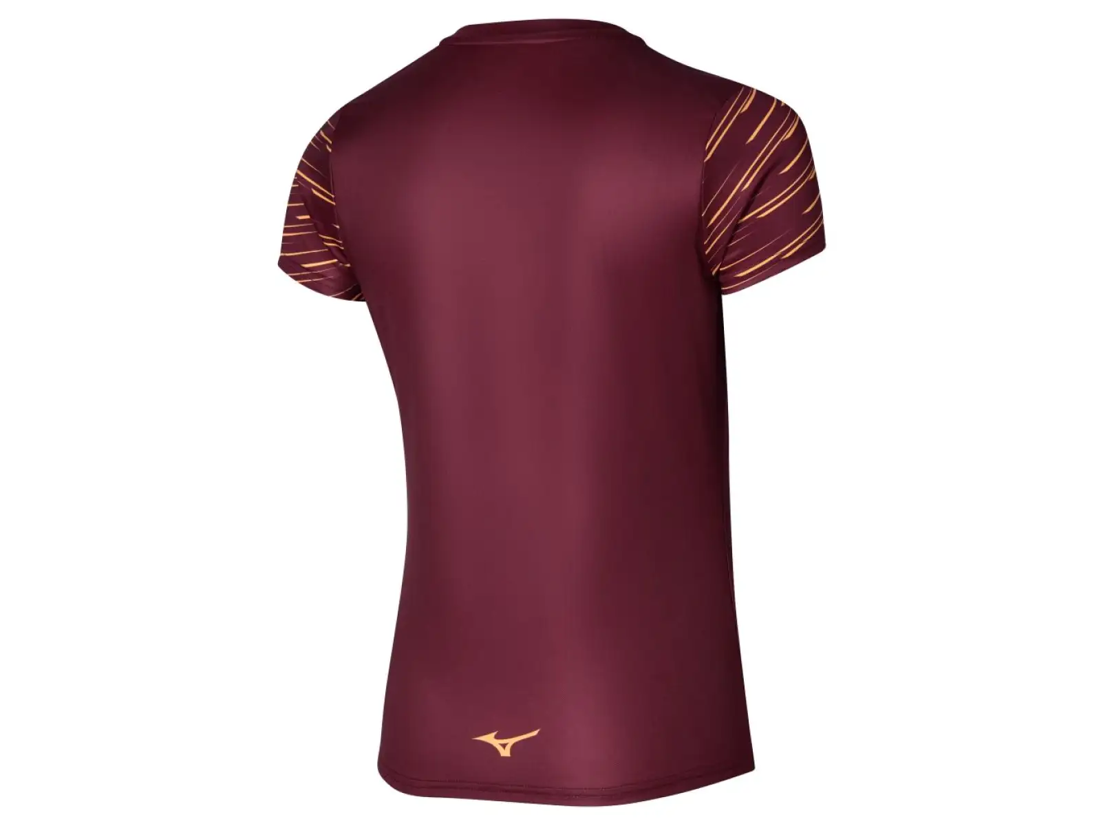 Mizuno Graphic Tee dámske bežecké tričko cabernet