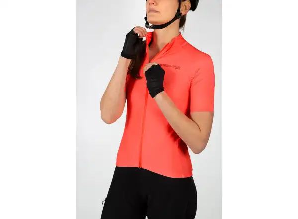 Endura Pro SL II dámsky dres s krátkym rukávom koralová