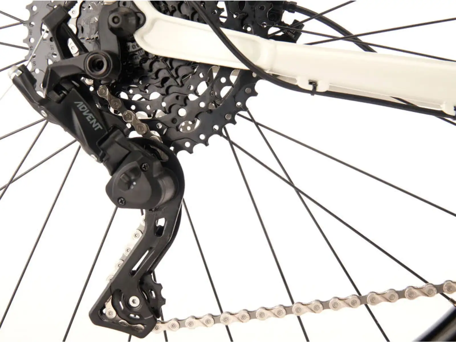 Kona 36e Lava Dome horský bicykel White