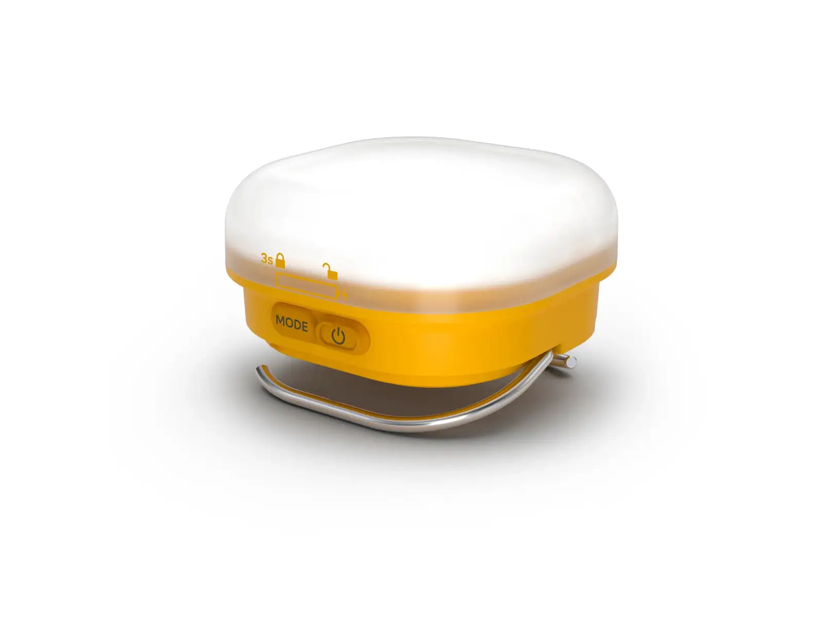 Silva Glow Recharge kompaktná svietidlo Yellow