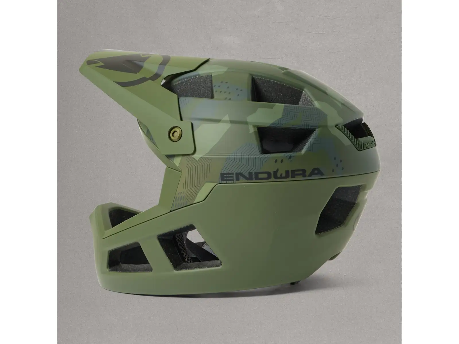 Endura SingleTrack detská prilba Olive Green