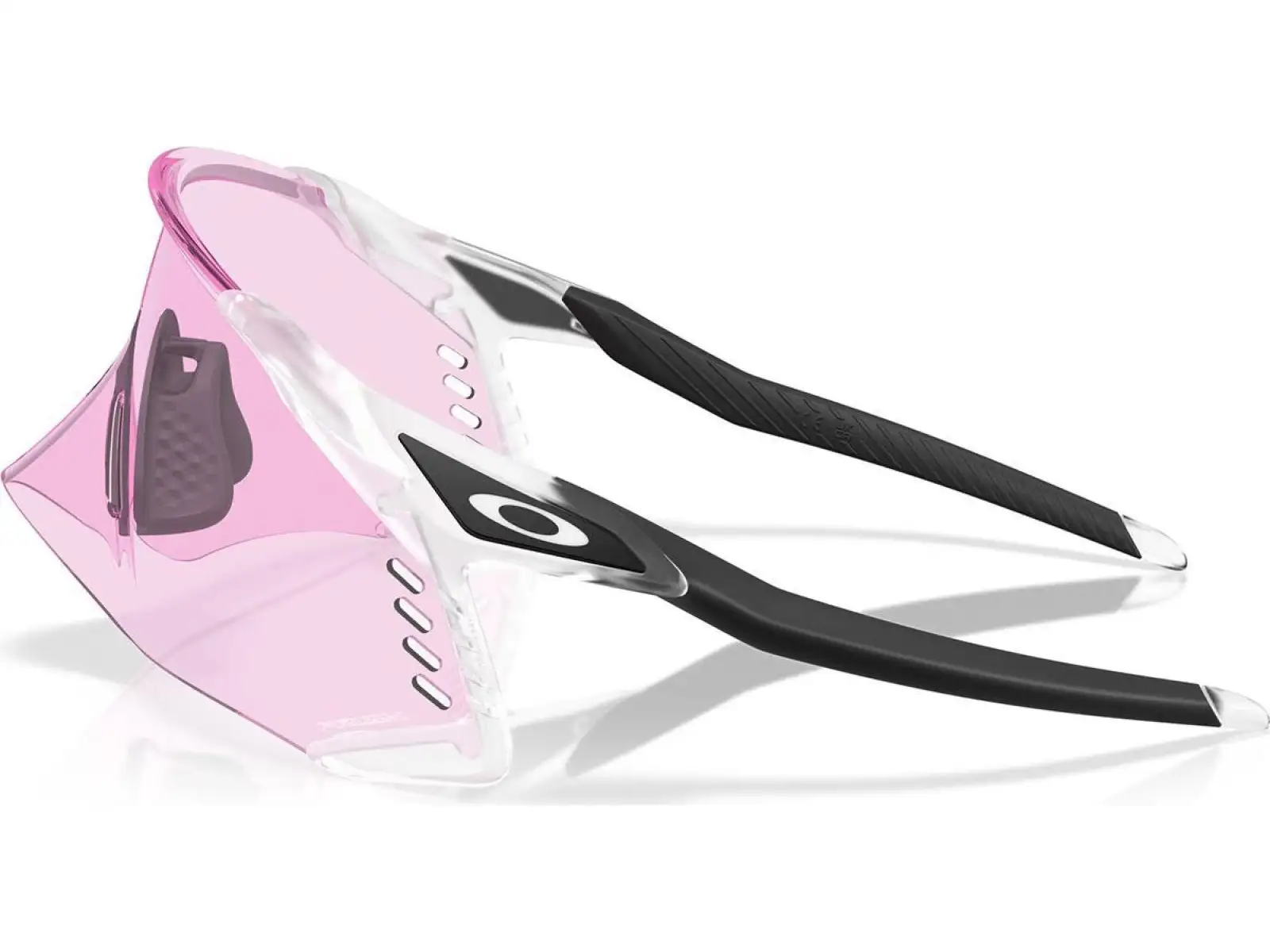Oakley Velo Kato cyklistické okuliare Matte Clear/Prizm Low Light