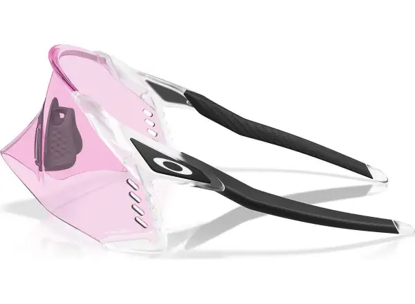 Oakley Velo Kato cyklistické okuliare Matte Clear/Prizm Low Light