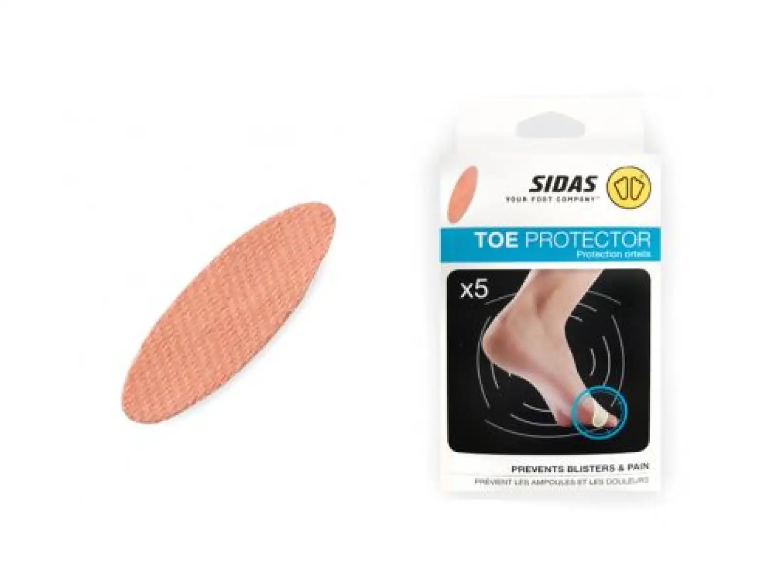 Sidas Toe Protector chránič prstov 5 ks