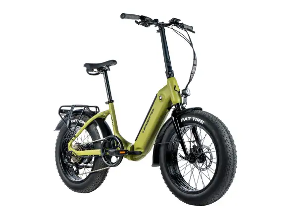 Leader Fox Cody 20 skladací elektrobicykel zelená