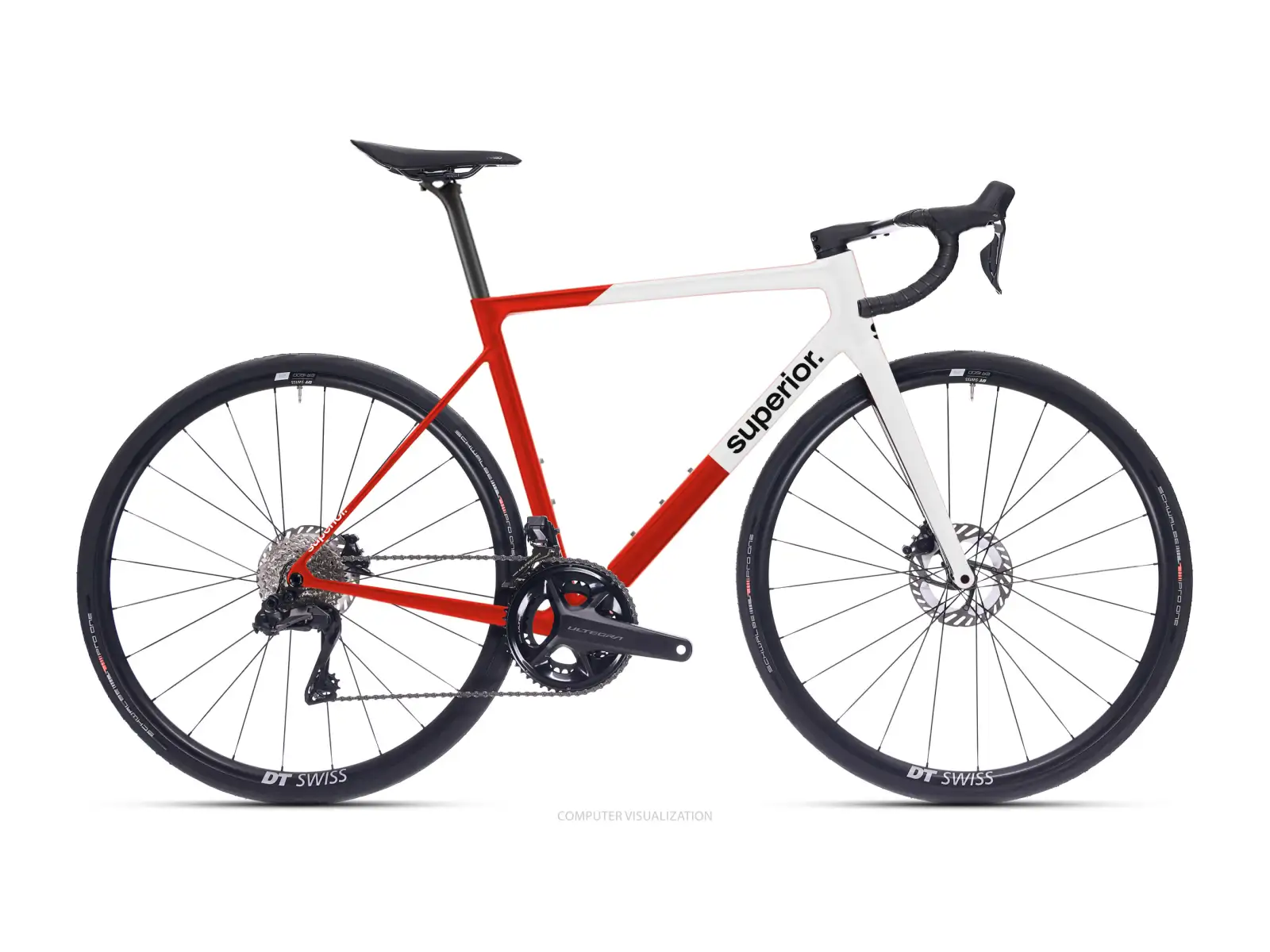 Superior RR 9.4 cestný bicykel Gloss Red / White