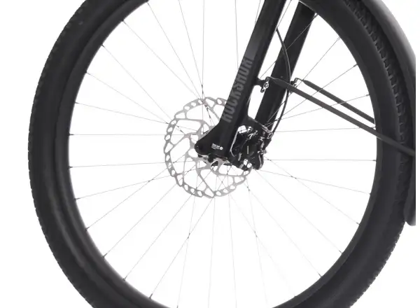 Rock Machine Crossride e450 FS nízkonástupový celoodpružený elektrobicykel Ocean Grey/Black