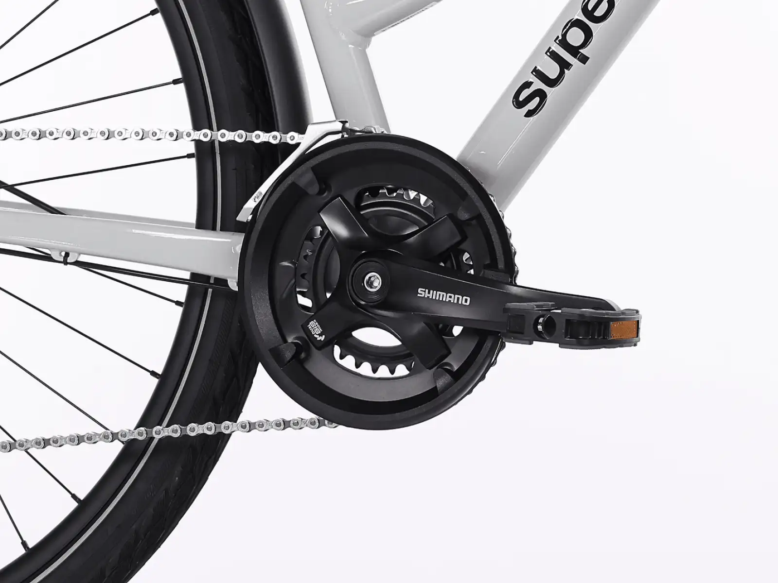 Superior Blox 6.2 T MS mestský bicykel Gloss Grey