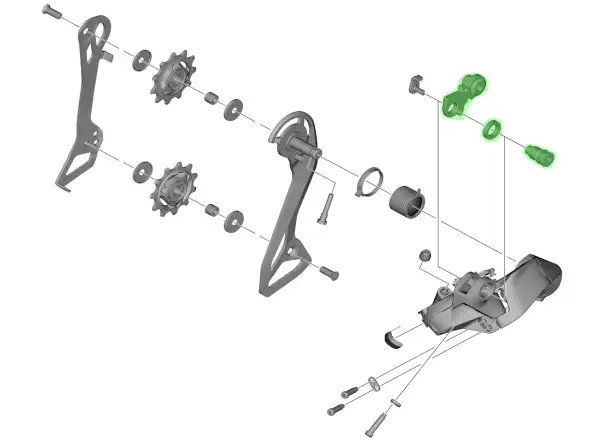 Shimano držiak prehadzovačky RD-R8150