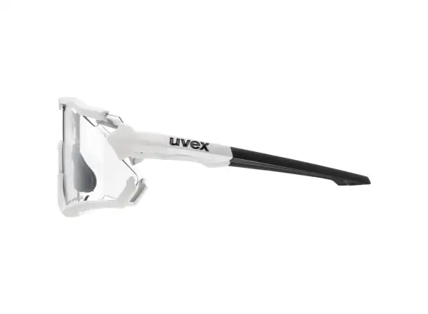 Uvex Sportstyle 228 Variomatic cyklistické okuliare White Mat/LTM. Silver