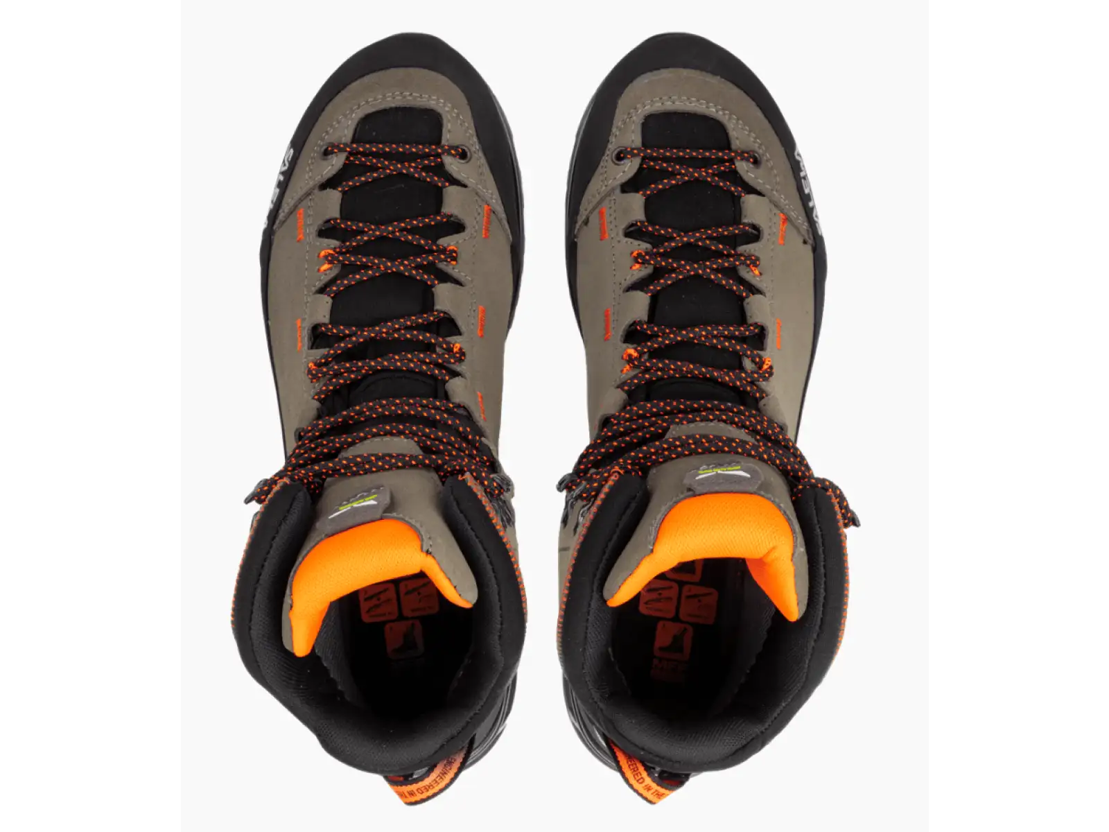 Salewa Mountain Trainer 2 Mid GTX pánske trekové topánky Brown Bungee Cord/Black