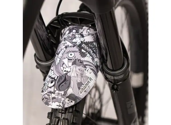 Rie:sel Design Schlamm:PE Fender Stickerbomb Eyecatcher Ultra Black
