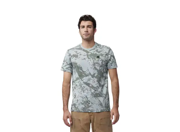Fox Gravel Tech pánsky dres krátky rukáv Gunmetal