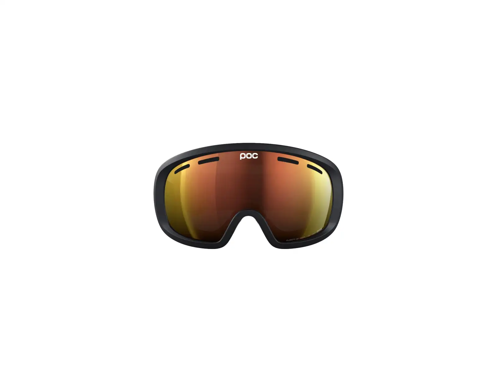 POC Fovea Mid lyžiarske okuliare Uranium Black/Partly Sunny Orange