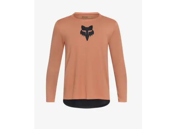 Fox Youth Ranger Fox Head detský dres dlhý rukáv Coral