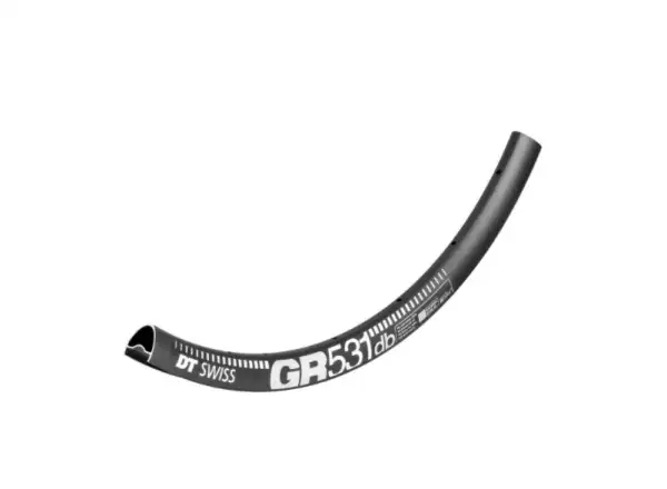 DT Swiss GR 531 DB gravel ráfik čierny 28 dier