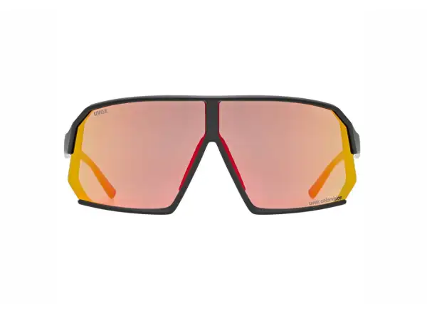 Uvex Sportstyle 237 ColorVision okuliare Black Matt/Mirror Red